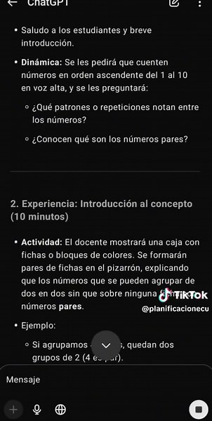 Crea Planificaciones con Chat GPT - Docentes Ecuatorianos