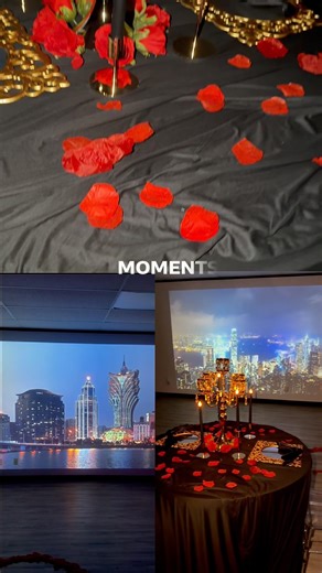 Client wanted an intimate Valentines Day setup to surprise their loved one ❤️ #love #eventsbynuhtx