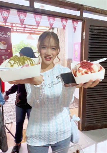 Kedatangan Kaka Cantik dan Ice Cemil Teras Semarang