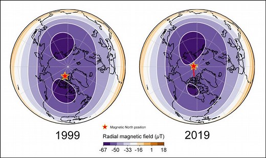 Why is Earth's magnetic north pole drifting so rapidly? | Earth | EarthSky