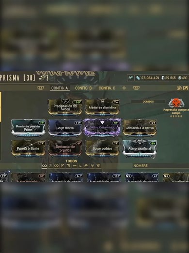 Build para Skana Prisma Incarnon#warframe #warframetips #warframecommunity #warframememes #warframemadness #warframepc #warframeps4 #warframecreator #warframestreamer #bluyayogamerwf