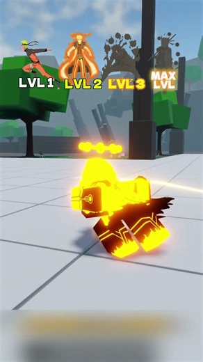 Naruto Run Evolution in Roblox Slow to God Speed 💨🔥