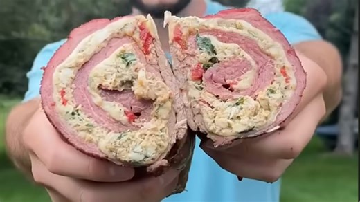 Steak & crab Oscar pinwheels, explained