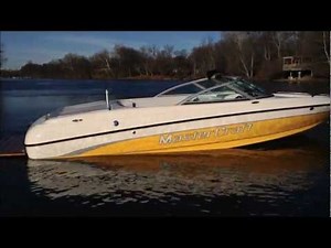 2003 MasterCraft MariStar 210 VRS- Yellow/ White On Water