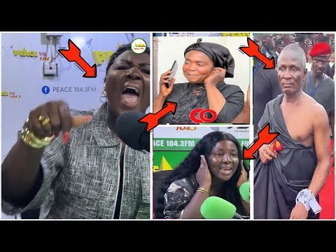 MC Yaa Yeboah Tell Her Mind To Abusuapanin After Lumba’s Funeral,The Arrangement,Deco & Secur!ty Was