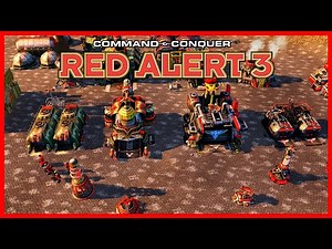 Red Alert 3 | Let's Play 2 vs 4 Brutals Modded Map