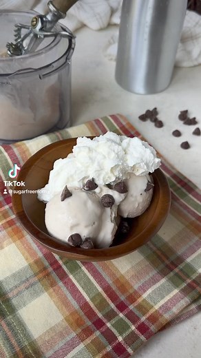 12K views · 90 reactions | Sugar Free Keto Vanilla Protein Ice Cream!With its amazing creamy texture and 16 grams of protein, it will curb your sweet tooth and completely satisfy! | SugarFreeMom.com | Facebook