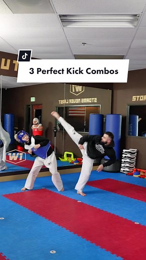 3 Perfect Kick Combos for Taekwondo Sparring