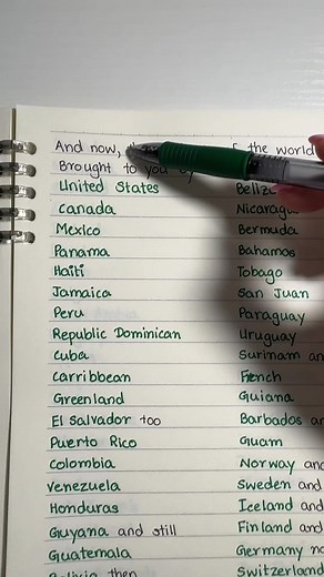 Las naciones del mundo por Yakko Warner