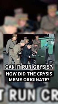 Origins of the Crysis meme