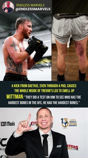 Trevor Wittman Reveals Justin Gaethje’s Insane Bone Strength 🔥 #ufc