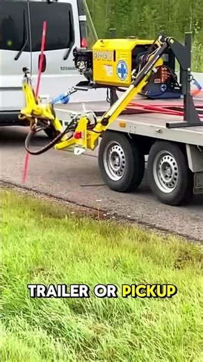 Automatic Snow Stake Retrieval System #usa #shorts