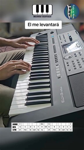 Tutorial "El me levantara" #adoracion #iglesia #cristianos #todoelmundo | Quiero Ser Músico/Aprende Piano CURSO Online