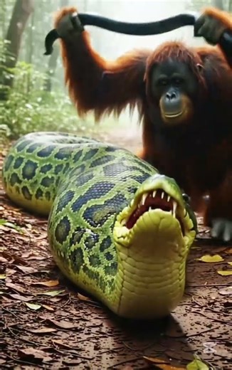 🤯 WHAT?! Python EATS Babies—Until MOM Uses a😨😳#animals #viral #trending #shortsfeed #rescue