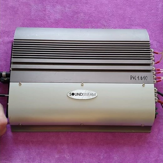 SOUNDSTREAM Picasso PIC 4.640 A-Class 4 Channel Bridgeable Car Audio Amplifier