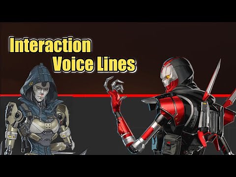 All Ash / Revenant Interaction Voice Lines - S18 Apex Legends