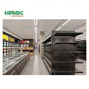 [Hot Item] 2D 3D One Stop Store Layout Design Gondola Shelving Supermarket Equipments