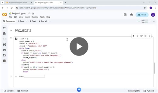 #python #beginnerproject #programming #ai #learningbydoing | Arghanil Mukherjee