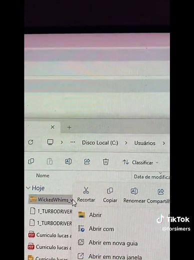 Respondendo a @jubatalha Demorei um pouquinho, mas está aí. Qualquer dúvida é só comentar que ajudo vocês . xoxo 💋 🔞 PARA MAIORES 🔞 1°: habilitar conteúdos personalizados/script (DENTRO DO JOGO) aplicar alteração, salvar e fechar o jogo. 2°: baixar o mod e a tradução (links a baixo) https://wicked.cc/mods/admin/wickedwhims/#download https://www.patreon.com/posts/mod-wicked-whims-80171457 3°: Abrir o o Explorador de arquivos e localizar a pasta ELECTRONIC ARTS| THE SIMS 4| MODS (deixem a pasta