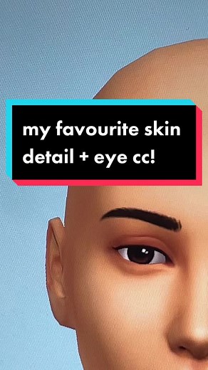 Maxis Match Skin Detail CC Default Eyes for The Sims 4