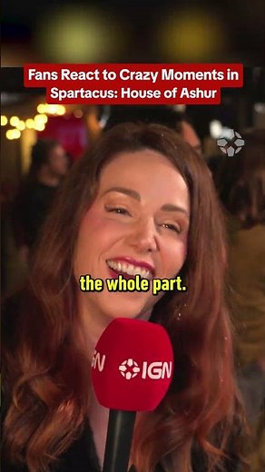 Spartacus: House of Ashur had the audience in shock and awe. Presented by ‪@Starz‬