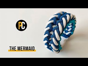 How to make The Mermaid | Paracord Bracelet tutorial