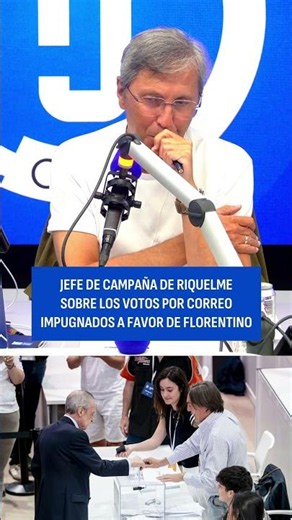 Enrique Marqués, Riquelme's campaign manager, explains the votes challenged in favor of Florentino