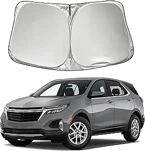 Amazon.com: SZYUCHEN Car Windshield Sun Shade Sunshade Compatible with Chevy/Chevrolet Equinox 2026 2025 2024-2018 Premier LS LT RS ACTIV Accessories (Not for Equinox EV), Foldable Car Window Sun Shield Visor : Automotive