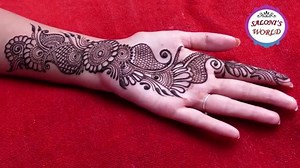 336K views · 7.7K shares | Try this beautiful design Credit:salonis world | Mehandi Designs | Facebook