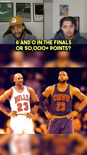 Swishlist Podcast | 6 Rings or 50,000 Points? What’s the greater NBA accomplishment: six championships or 50,000 career points? This debate always turns into... | Instagram