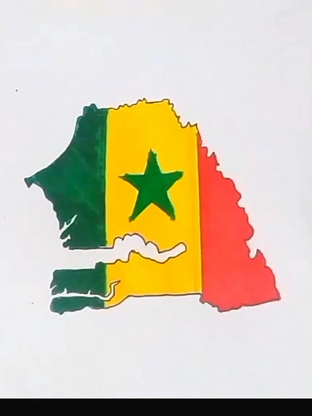 Exploring Senegal's Geography through Map Drawing