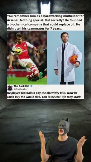 This Arsenal player is richer than the club 🤑#Shorts #Arsenal #Flamini #billionaire