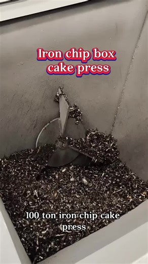 Iron chip press #Ironchip #Aluminumchip #Steelchip #Copperchip #Sawdust #Blockpress #Machine #FYP