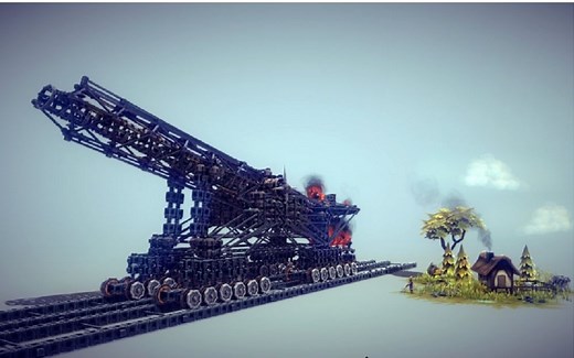 【Besiege】远程武器新手教室——炸弹发射装置（第一课）