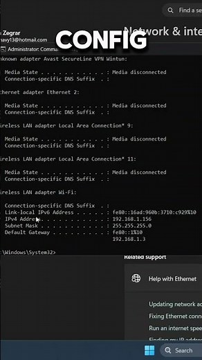 Unidentified Network? Check Your IP Address