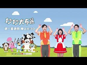 【妙妙犬布麗】來認識可愛的布麗與賓果｜週一至週四晚上8:30