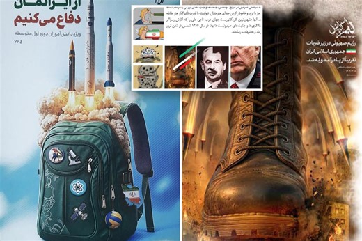 Iran releases vile school textbooks teaching children to destroy ‘Great Satan’ US and Israel