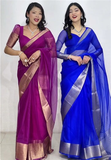 Stunning Organza Sarees for Every Occasion