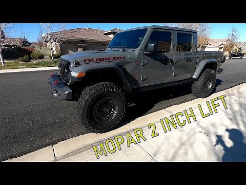 Installing Mopar 2" Lift on 2020 Jeep Gladiator
