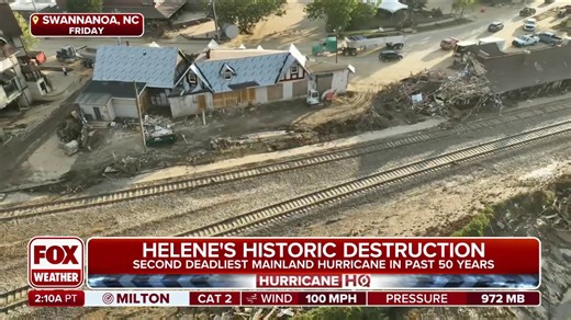 North Carolina continues its recovery from devastation left by Hurricane Helene