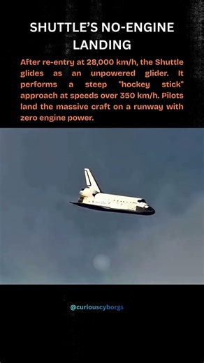 This is How to Land a Space Shuttle 😳🛰️