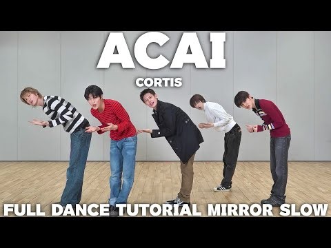 CORTIS-ACAI FULL DANCE TUTORIAL MIRROR SLOW