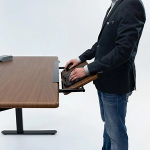SteadyType Exo Ergonomic Keyboard Tray | iMovR.com