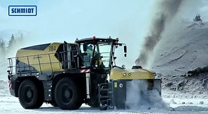 Schmidt | TS 10000 Vliegveld sneeuw frees en blazer.