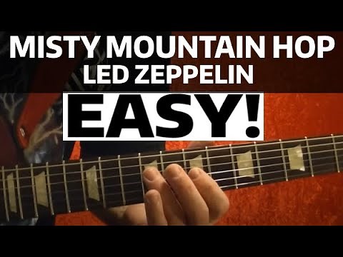 Misty Mountain Hop - Led Zeppelin - Guitar Lesson