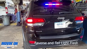 We recently worked on this 2021 Jeep Grand Cherokee Emergency Lighting, adding custom lighting and siren control. #emergencylighting #siren | Movin'On Sounds dba MovinOn GPS