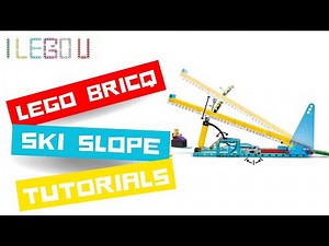 Lego BricQ Motion Prime - SKI SLOPE Building Instructions [SKI SLOPE TUTORIALS]