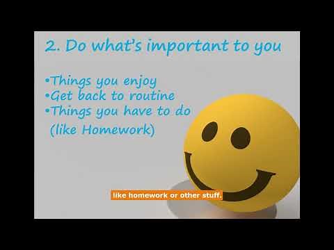 Setting goals as self-care