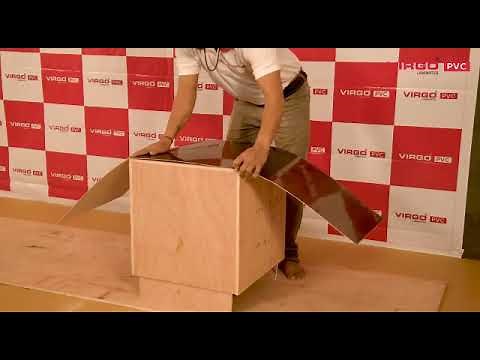 How to apply PVC Laminate with Groove Cutting | Virgo Group