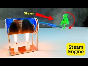How to make Steam Engine at home | 100% Working